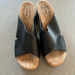 Kork-Ease Leather Tatum Slide Sandal